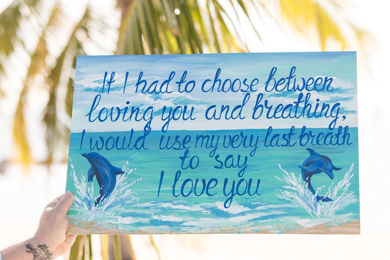 custom wedding wood sign, wedding gift idea, beach wedding