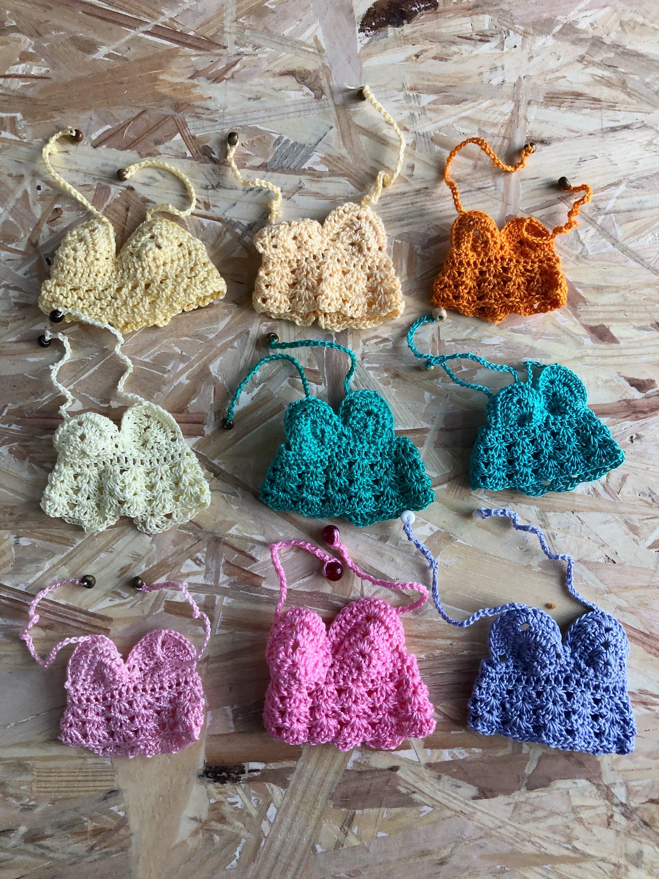 Small Crocheted Nude Crocheted Backs Colors To Choose For Dolls Pullip Blythe Poulpy Yosd