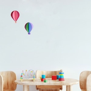 Hot Air Balloon Mobile Gender Neutral Nursery Decor Etsy