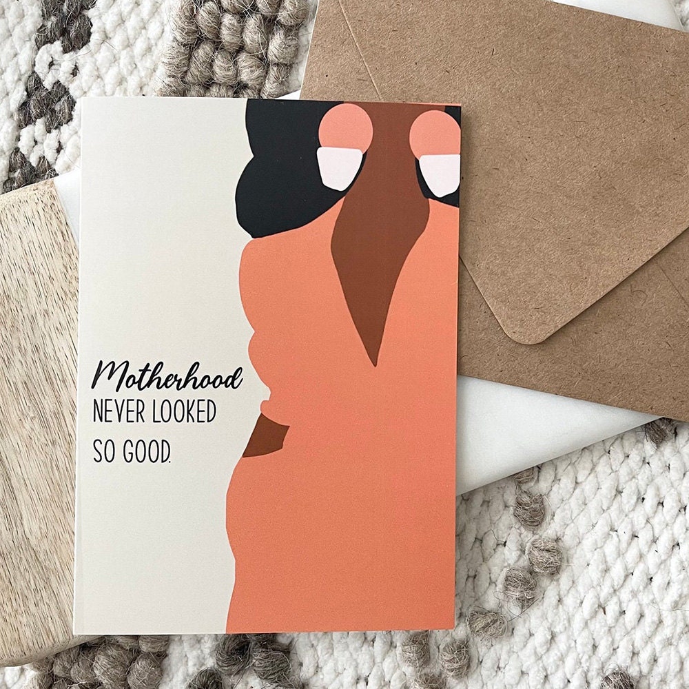 A unique Mother's Day card for a mom who makes motherhood look good