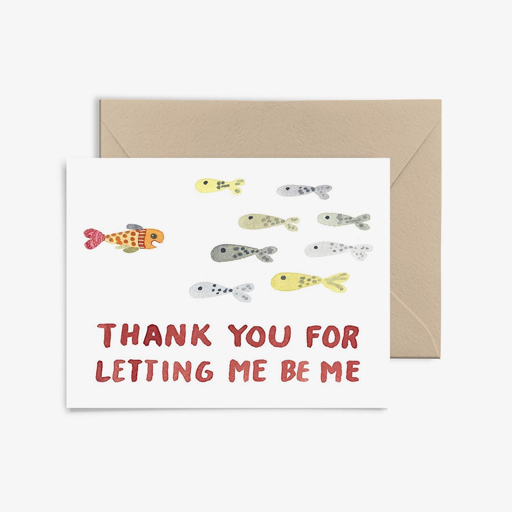 A unique Mother's Day card for a mom who lets you go against the grain