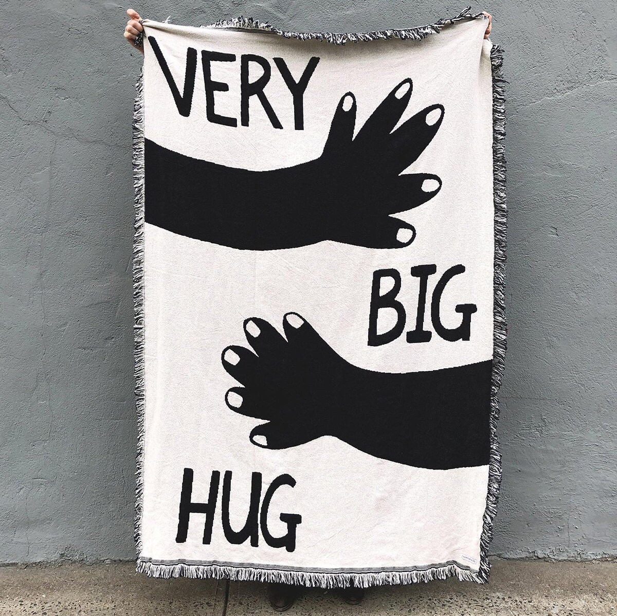 Very Big Hug throw