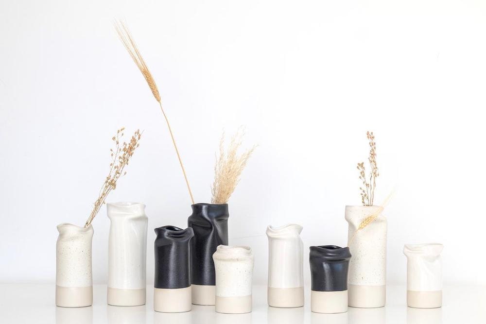 Modern vases from CLAY + CRAFT