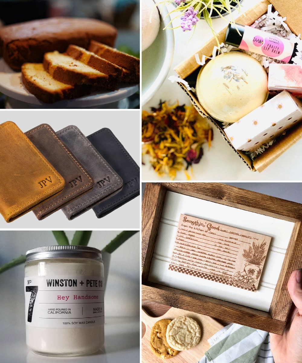 A collage of classic birthday gift ideas hand-picked for Taurus