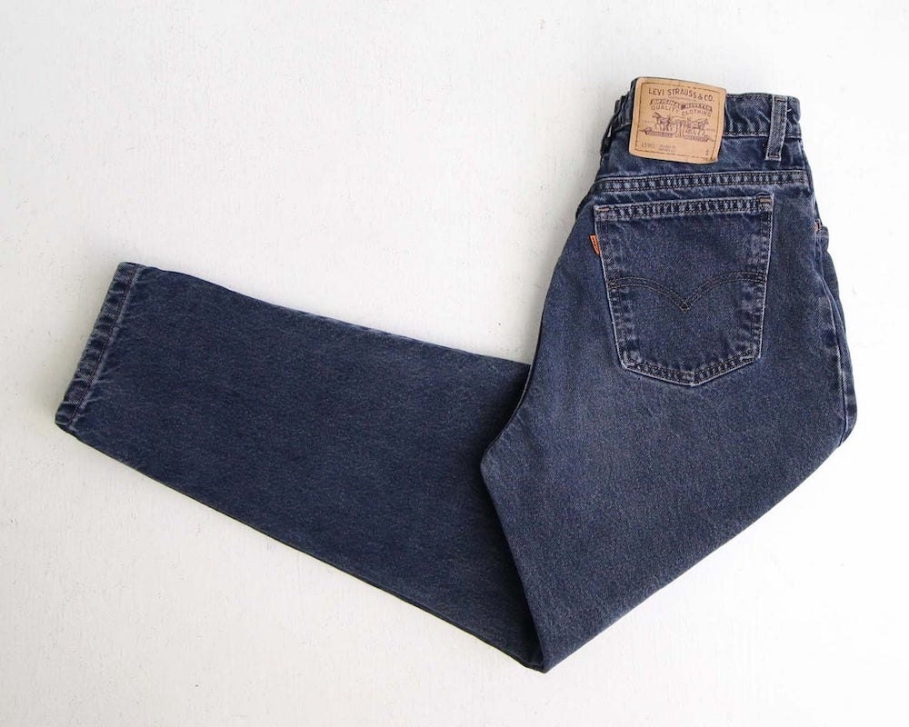 Vintage relaxed fit fall fashion jeans from Wear It Well Vintage