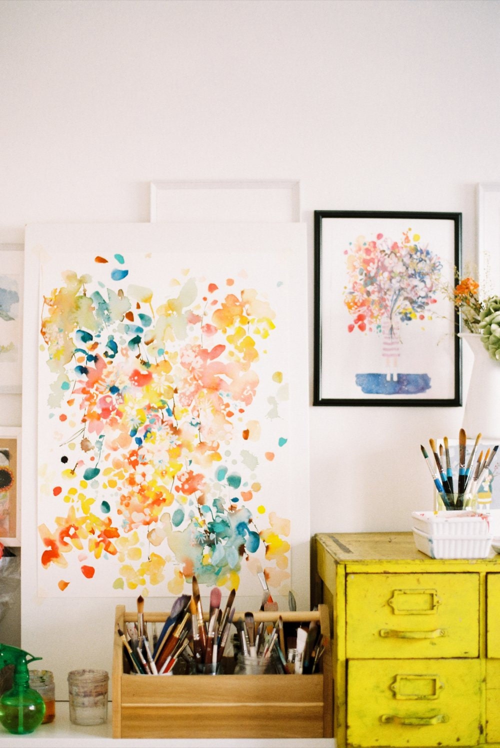 Canvas Painting Ideas and DIY Abstract Art
