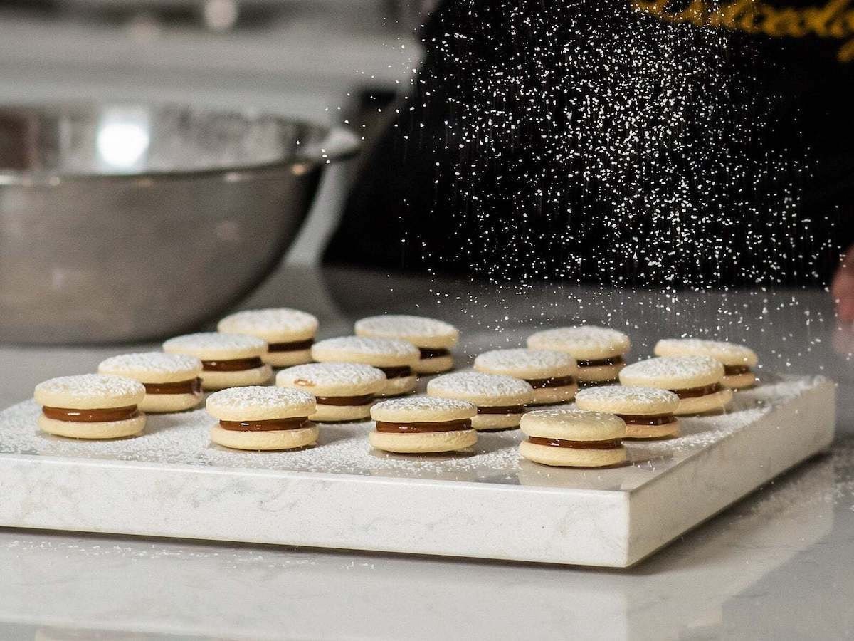 Artisanal alfajores cookies from Dulceology