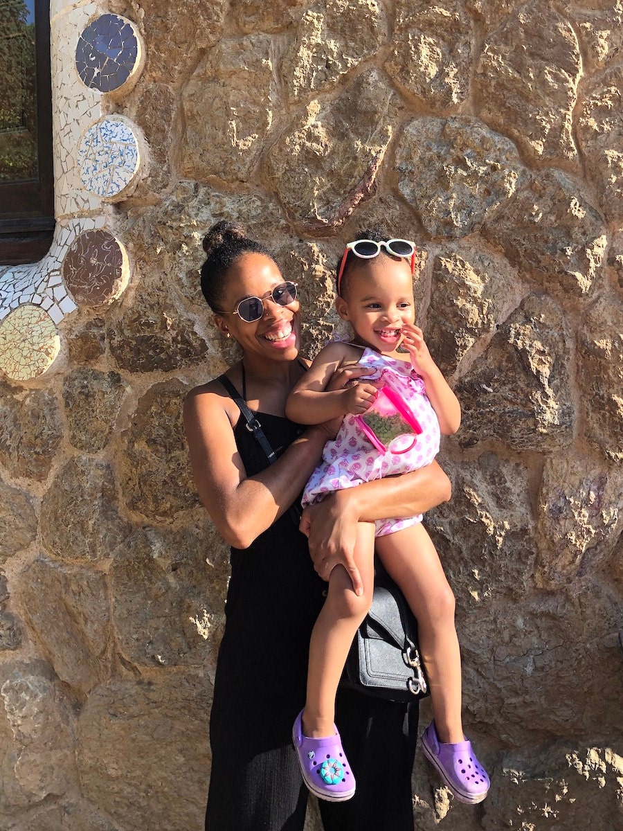 Etsy's Tiffany Washington with her daughter