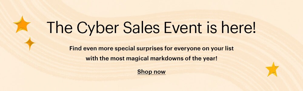 "The Cyber Sales Event is here!"