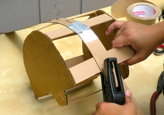 use a stapler