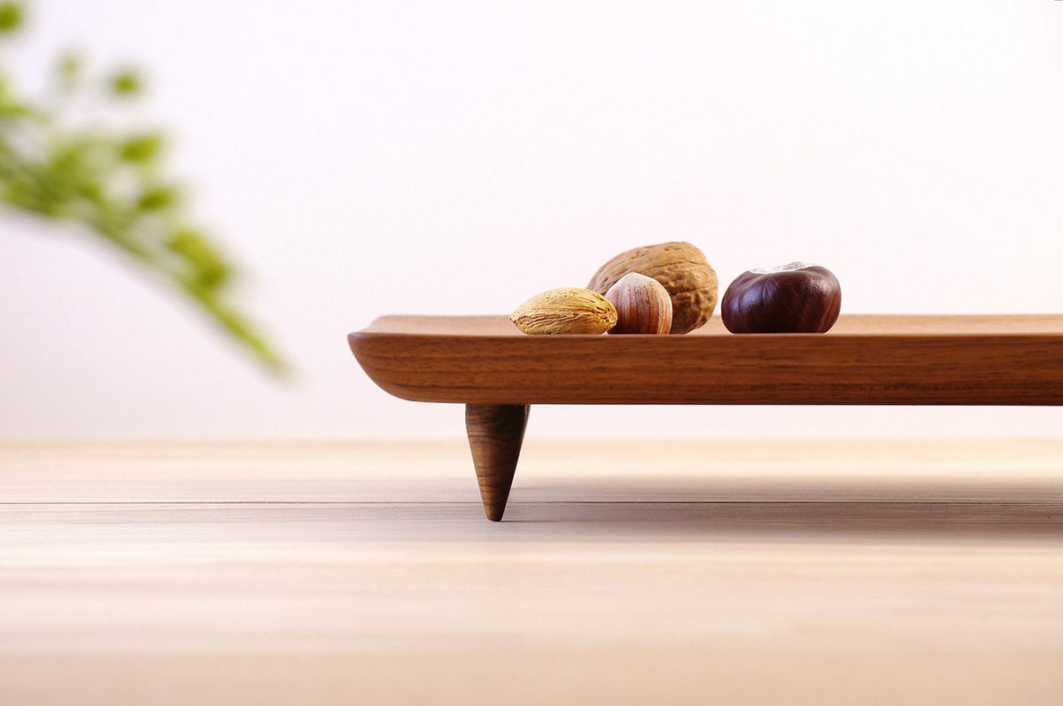 Wood serving board from Etsy