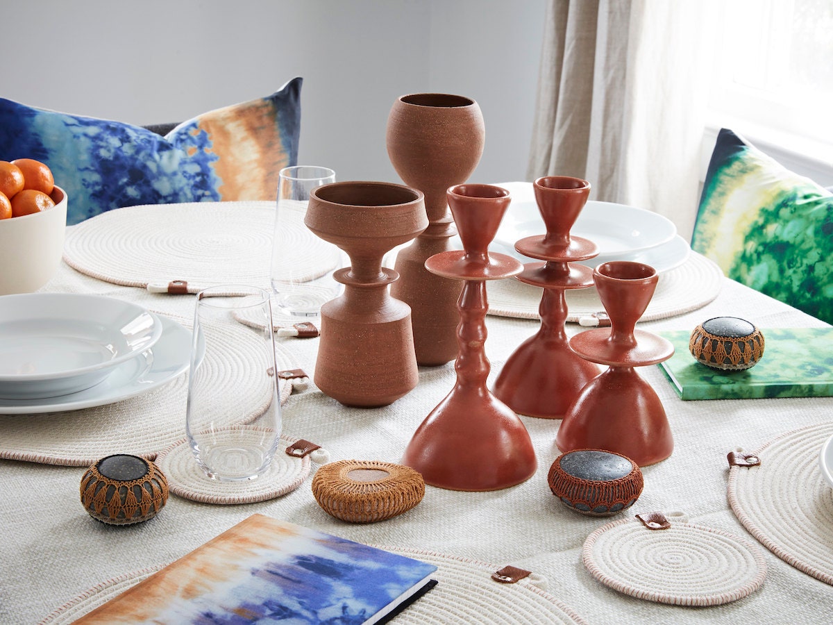 Assorted items from the Altuzarra x Etsy Collection
