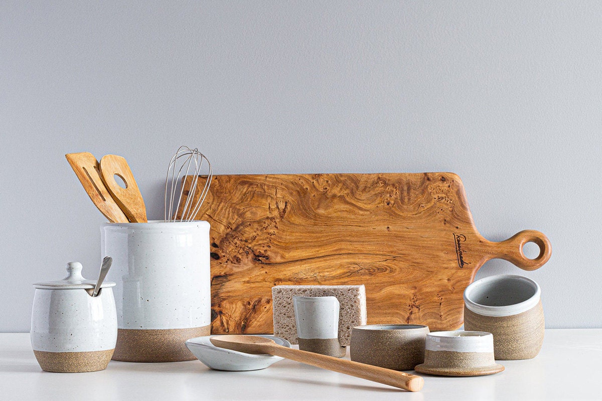 Ceramic kitchenwares from Etsy