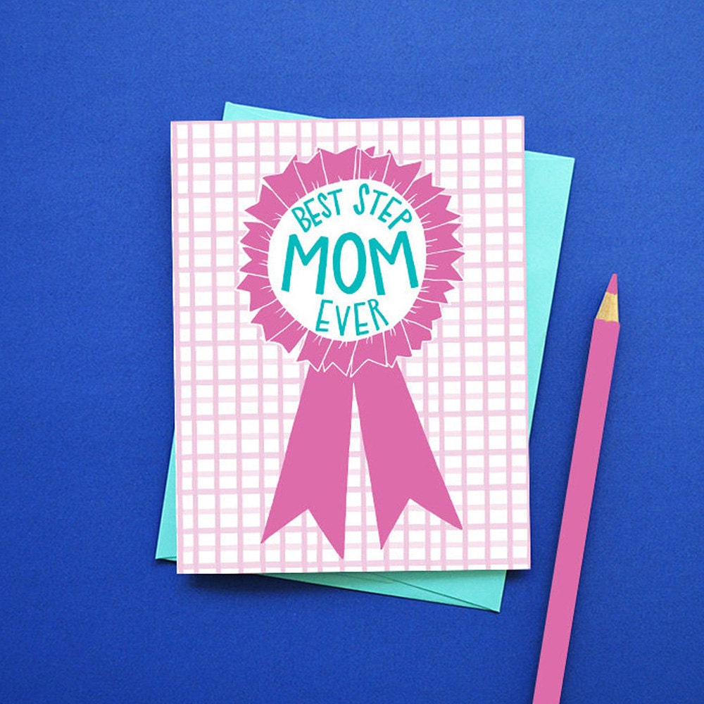 A unique Mother's Day card for a step-mom