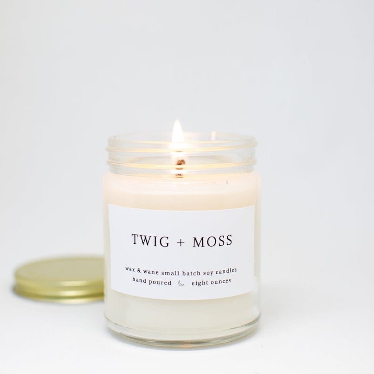 Twig + Moss candle from Wax and Wane on Etsy