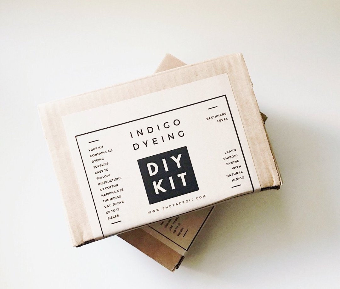 A DIY indigo dye kit from Adroit
