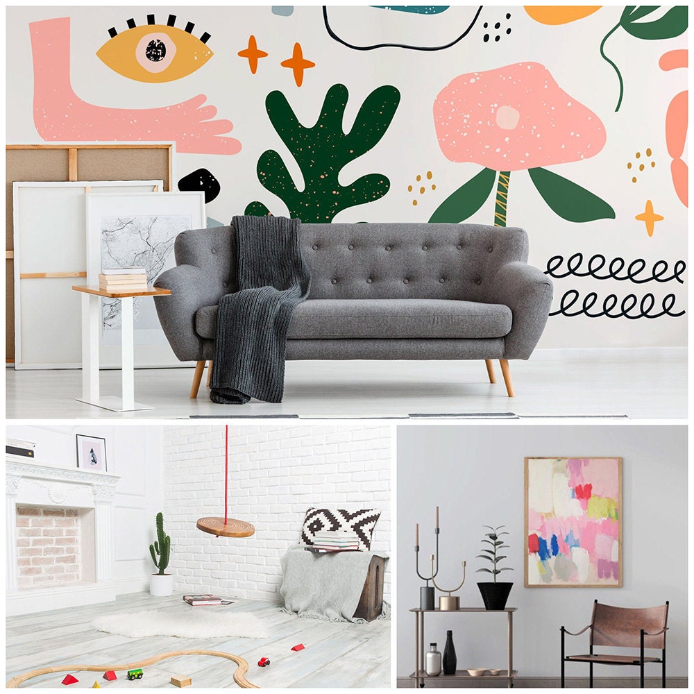 A collage of playful finds for the home