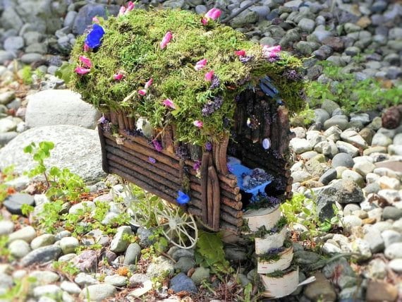 Fairy Garden Houses/ Miniature Fairies House/ Fairy House/ Fairy Decor/  House for Fairy/ Fairytale Decor/adult/ Child Fairy House Decoration -   Denmark