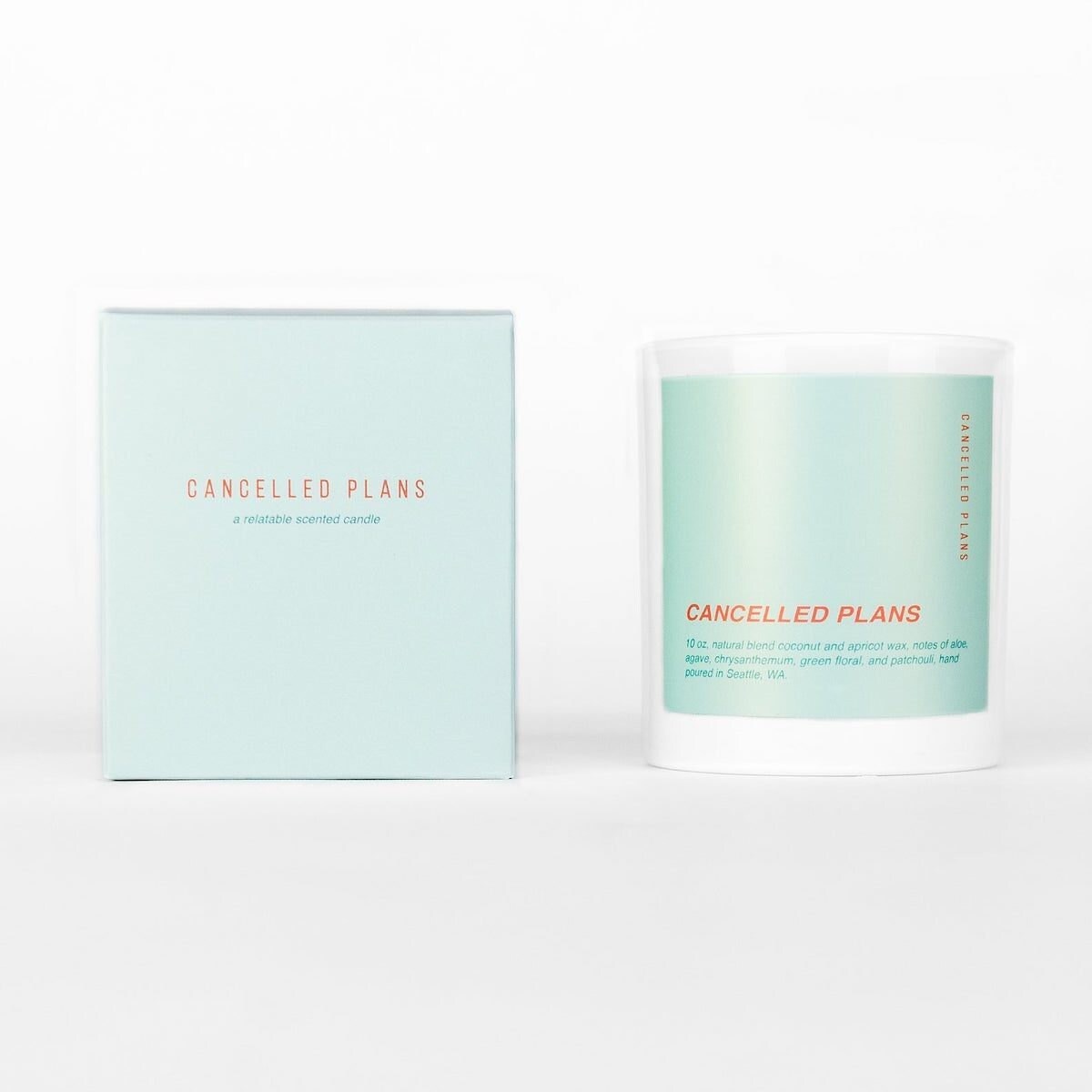 Cancelled Plans candle from Cancelled Plans on Etsy