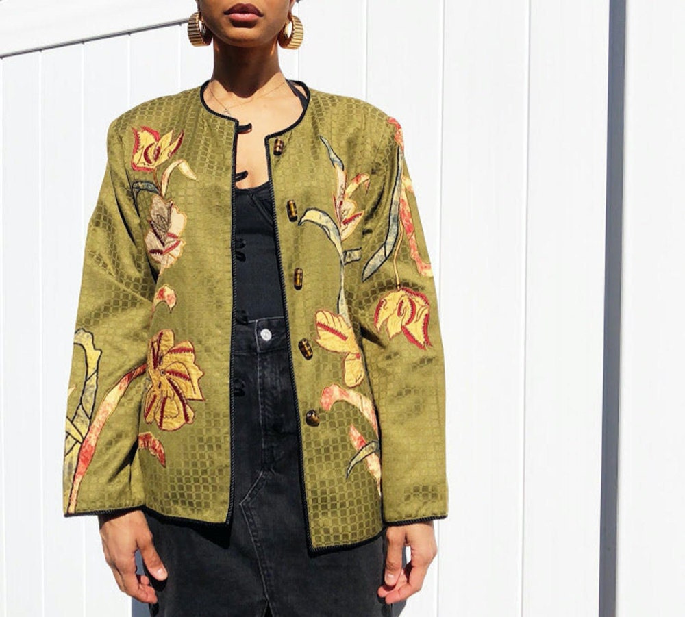A vintage patchwork jacket from Threads of Habit