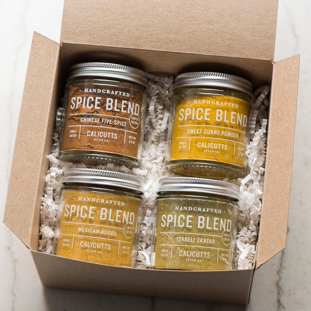 "World Traveler" spice gift set from Calicutts Spice Co.