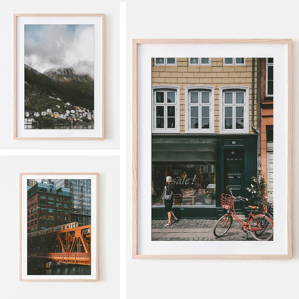 Assorted travel prints from MO Photography Prints