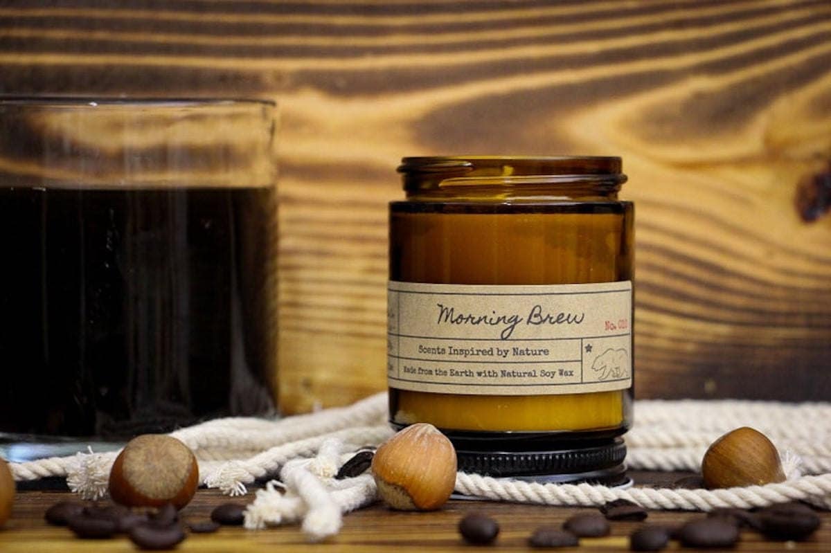 Morning Brew Candle from Hazel Candle Co. on Etsy