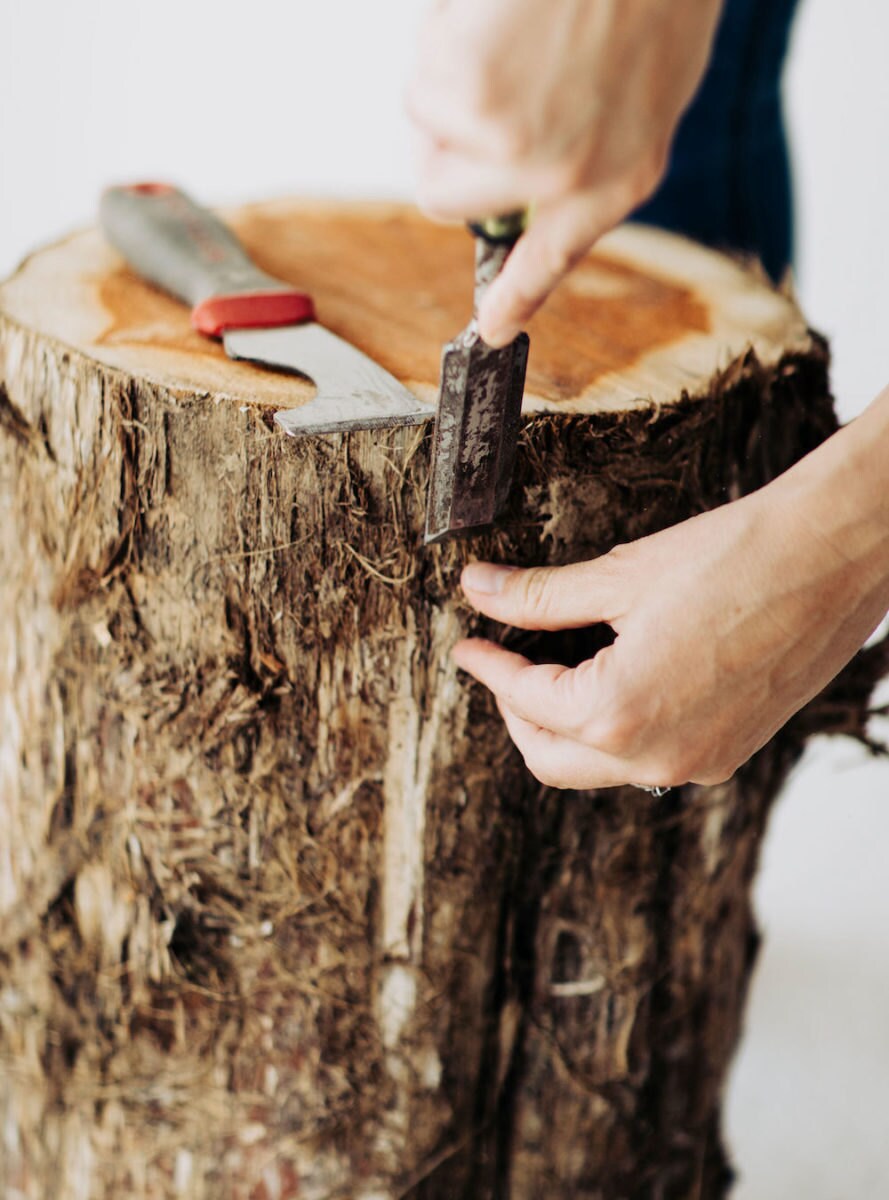 Bertu Home stump table in progress