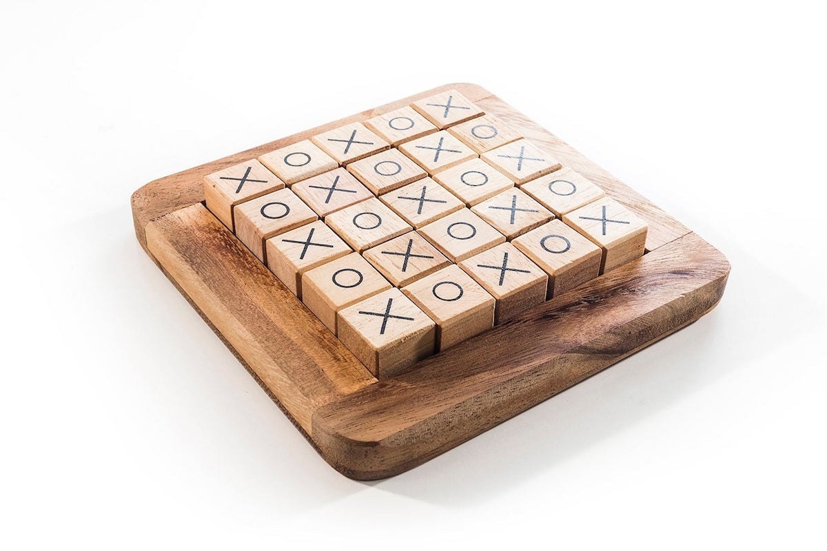 Wood board game from Kubiya Games and more of the best dad gifts on Etsy