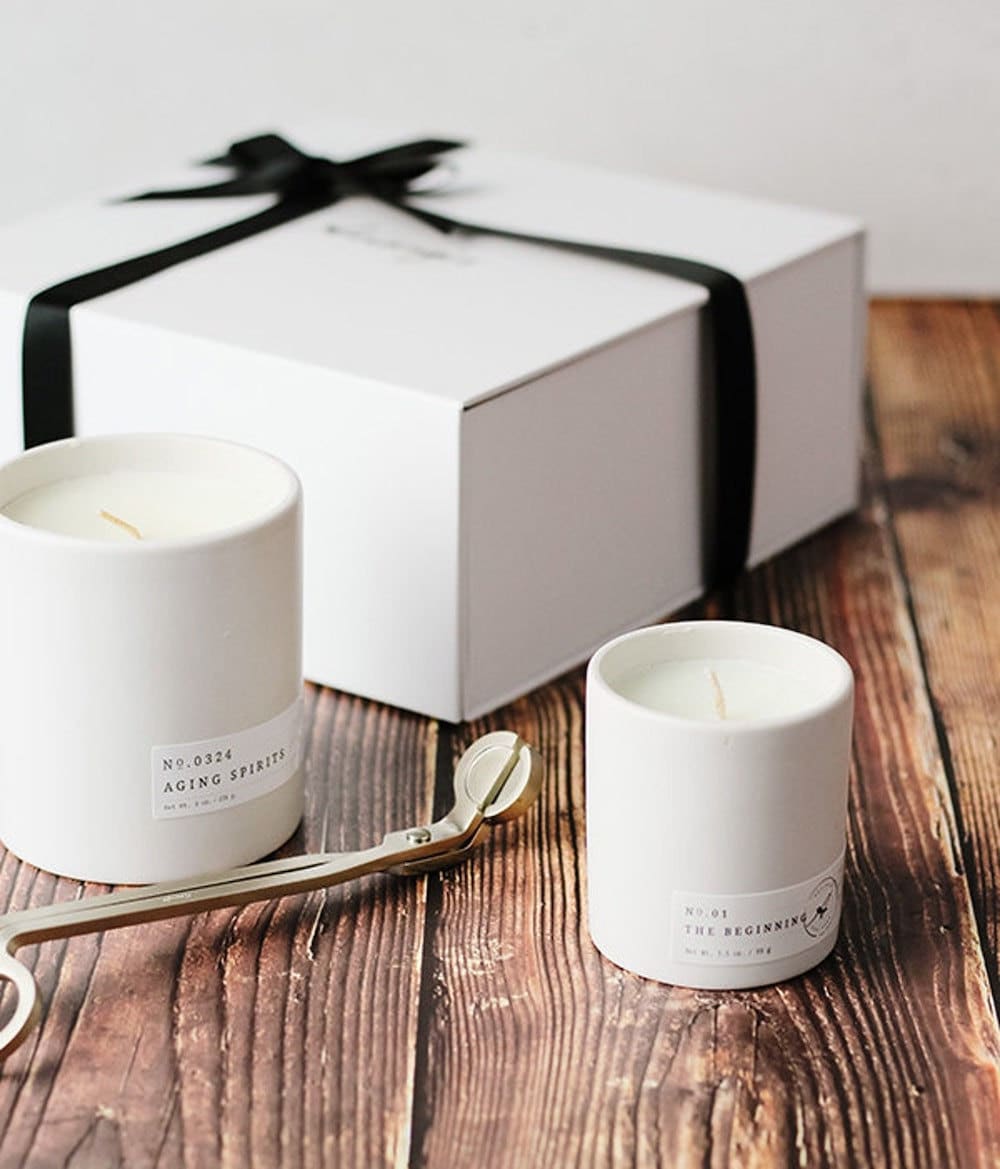 A candle gift set from Aerangis on Etsy.