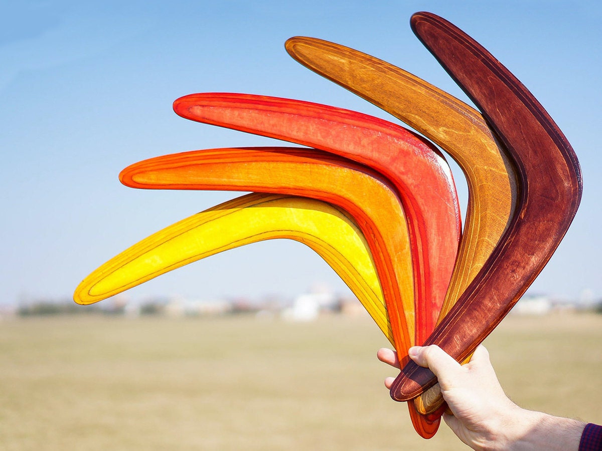 Boomerang from Boomerangs by Nemo, on Etsy