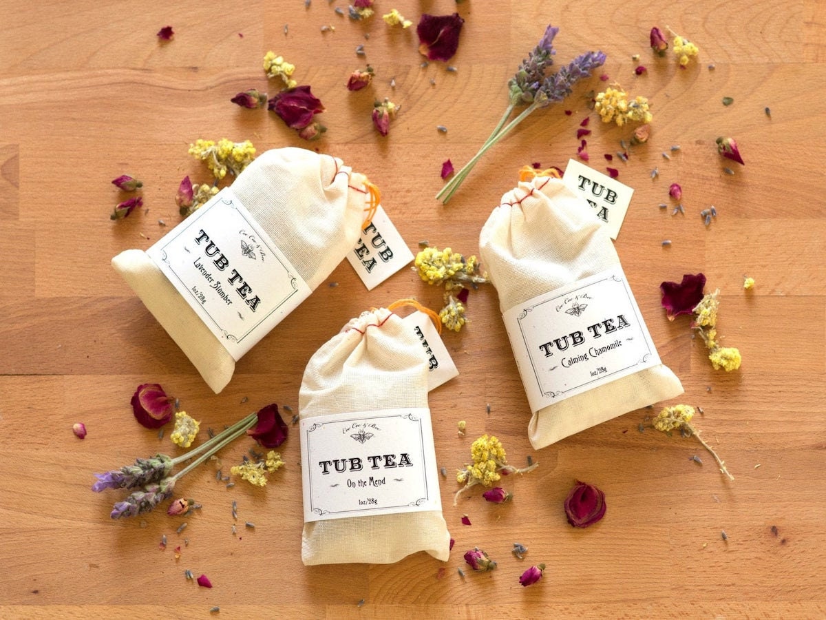 Tub tea set from Cee Cee & Bee