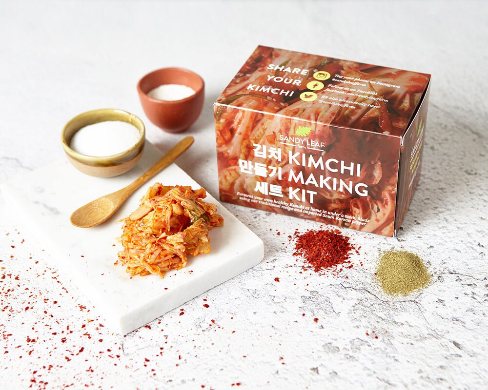 A kit to make homemade kimchi