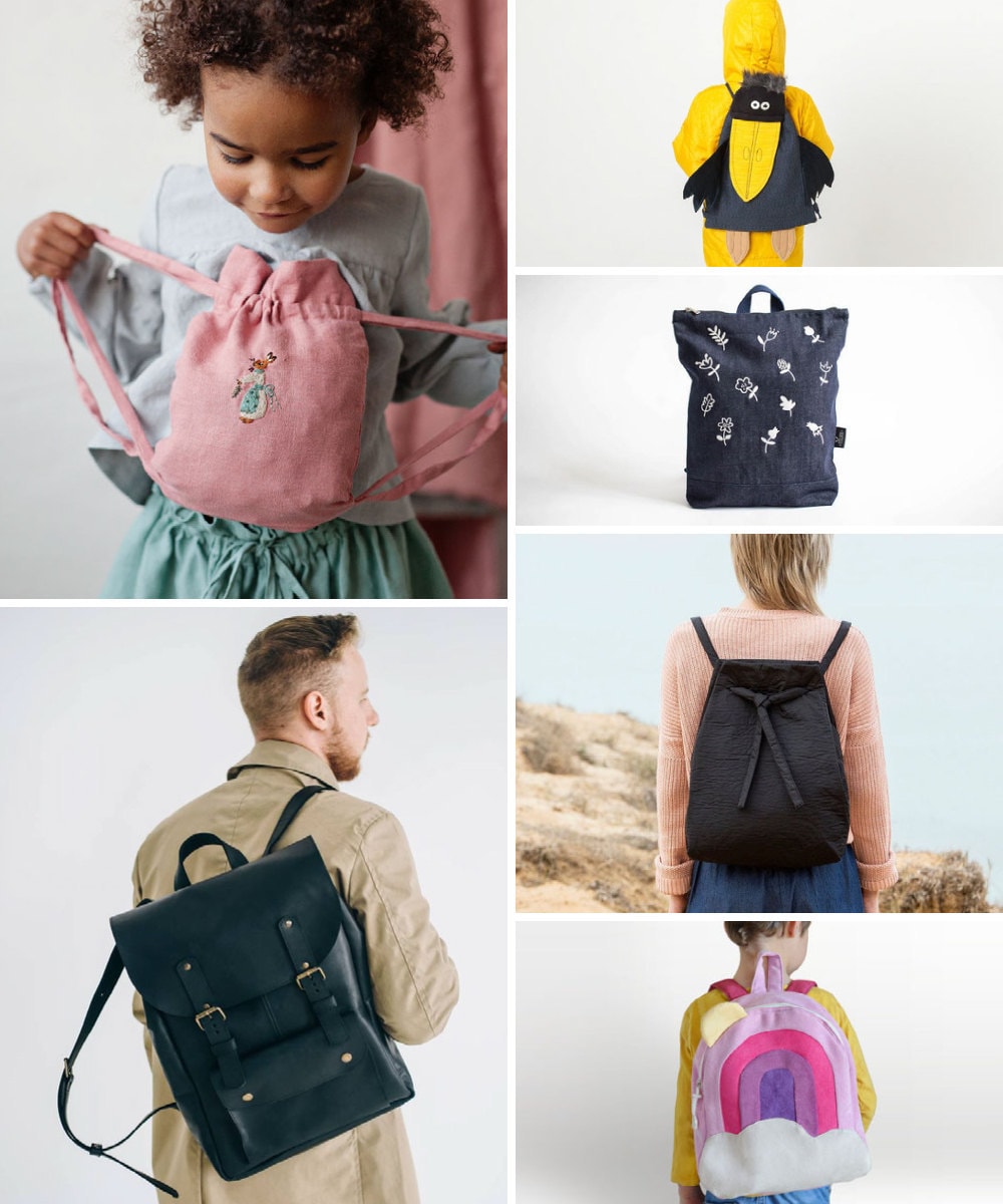 Backpacks and more back-to-school supplies on Etsy