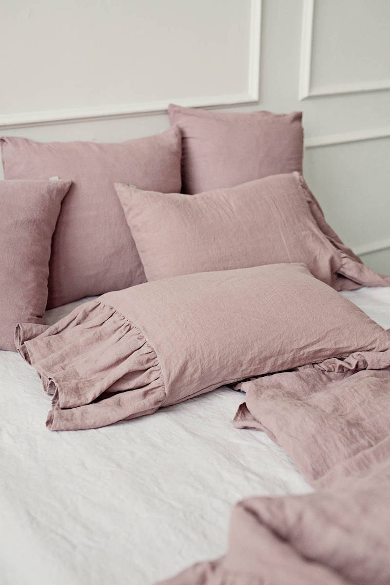 Linen pillowcases from MagicLinen