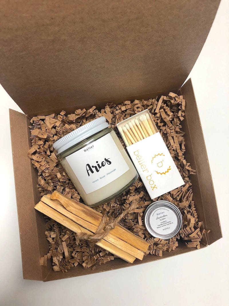Zodiac gift set from Bélier Handmade