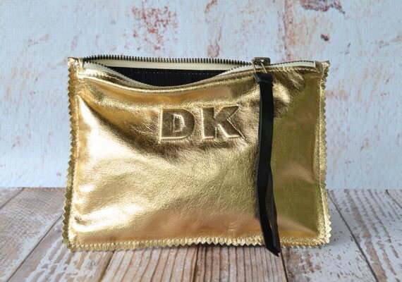 gold-monogrammed