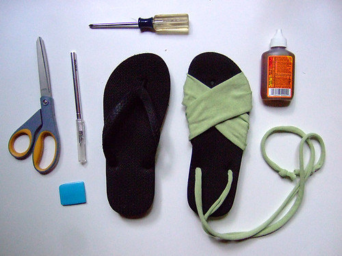 Summer Sandals Tutorial 1