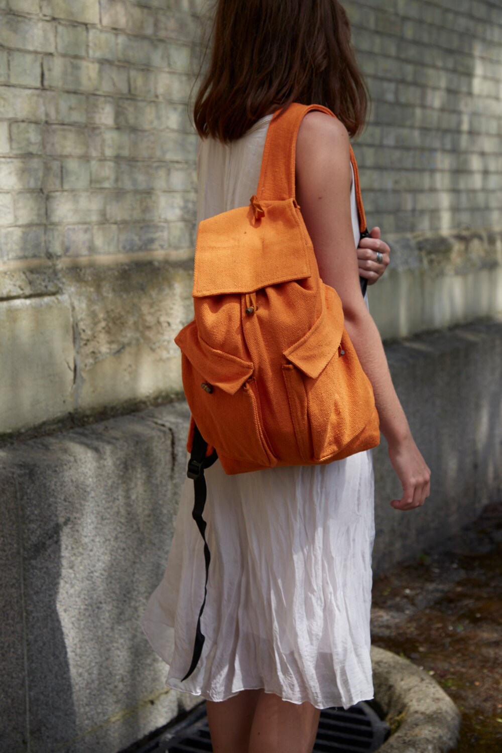 Orange bag, £15, Jozo Shop