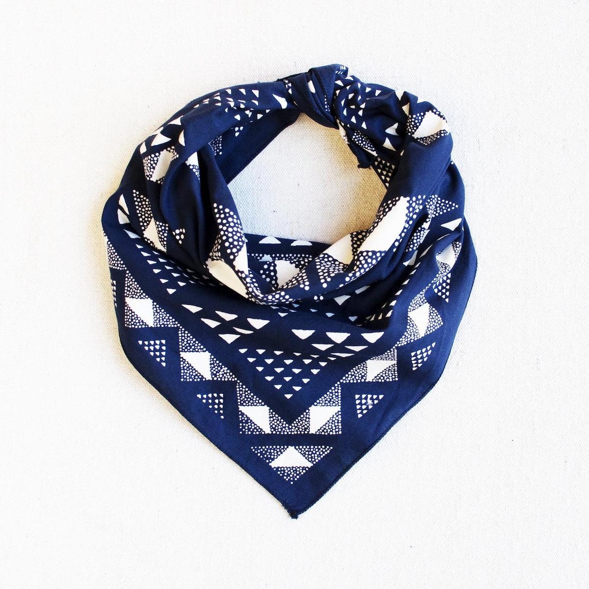 Hand-printed bandana from Maryink and more of the best dad gifts on Etsy