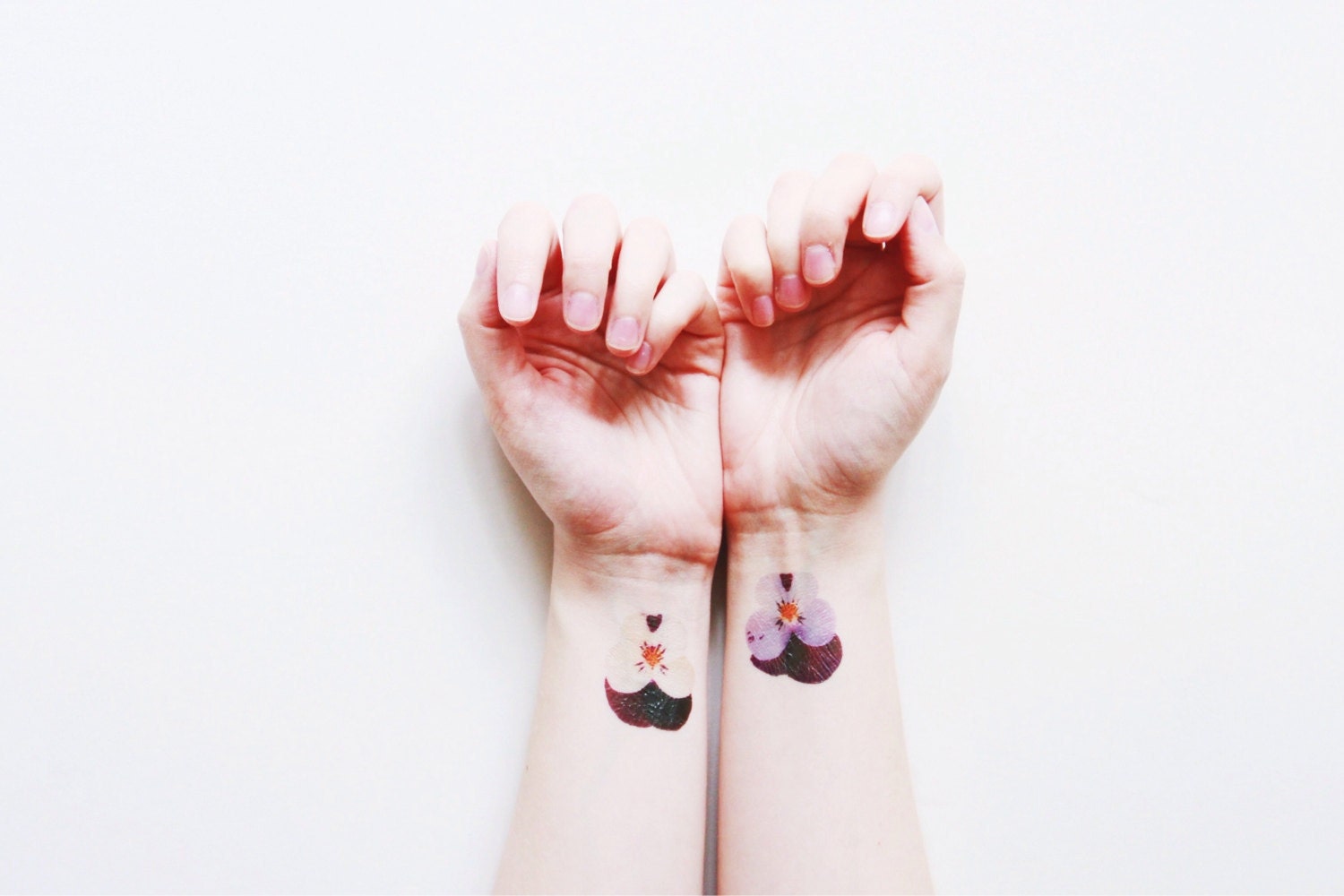Floral temporary tattoo, £3, Clowders