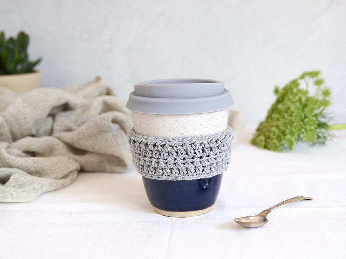 An eco-conscious ceramic travel mug from Etsy.