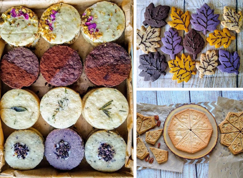 Assorted baked goods from The Chocolate Tortoise