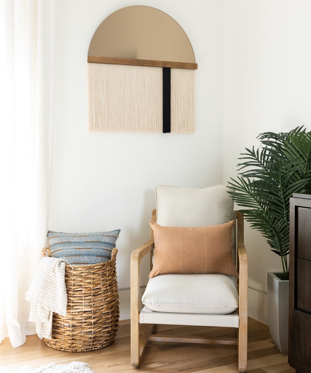 JoJo Fletcher x Etsy limited-edition "Aria" boho mirror from Candice Luter.