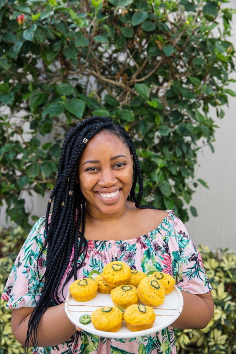 Vegan Jalape o Cornbread Muffins From Jessica Hylton Leckie of