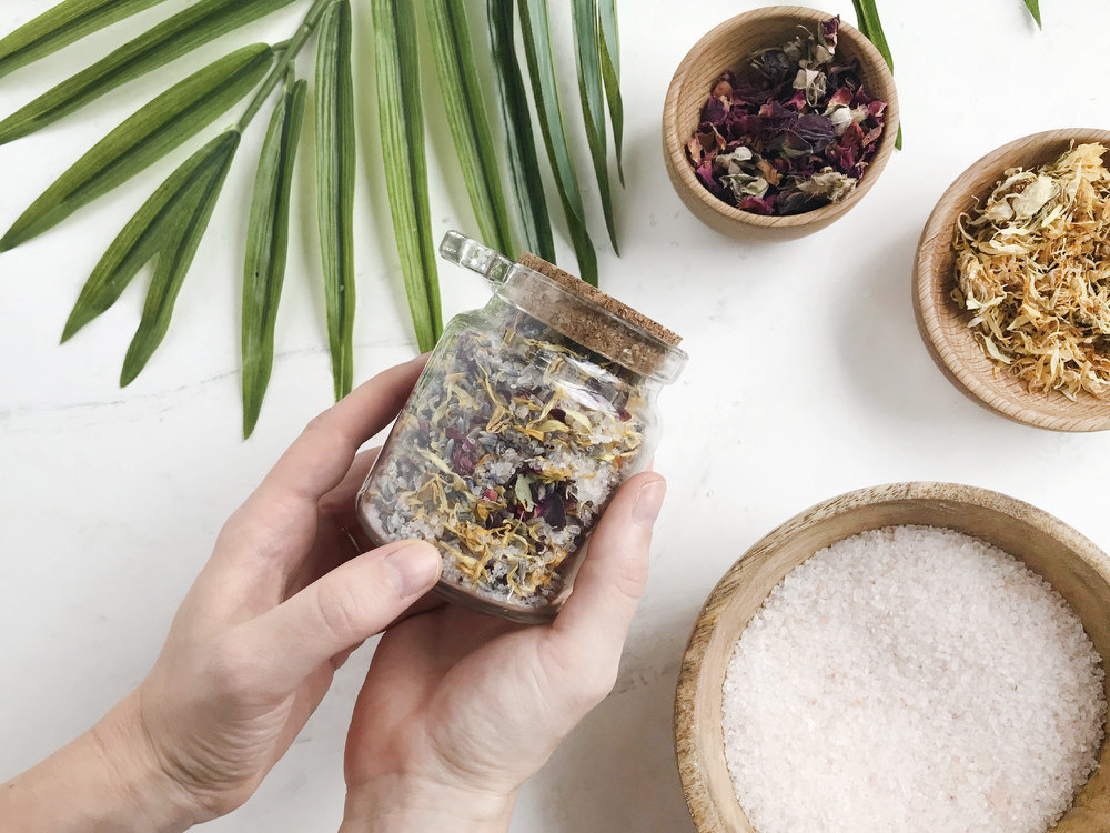 Make an Easy, FlowerInfused Bath Soak Etsy