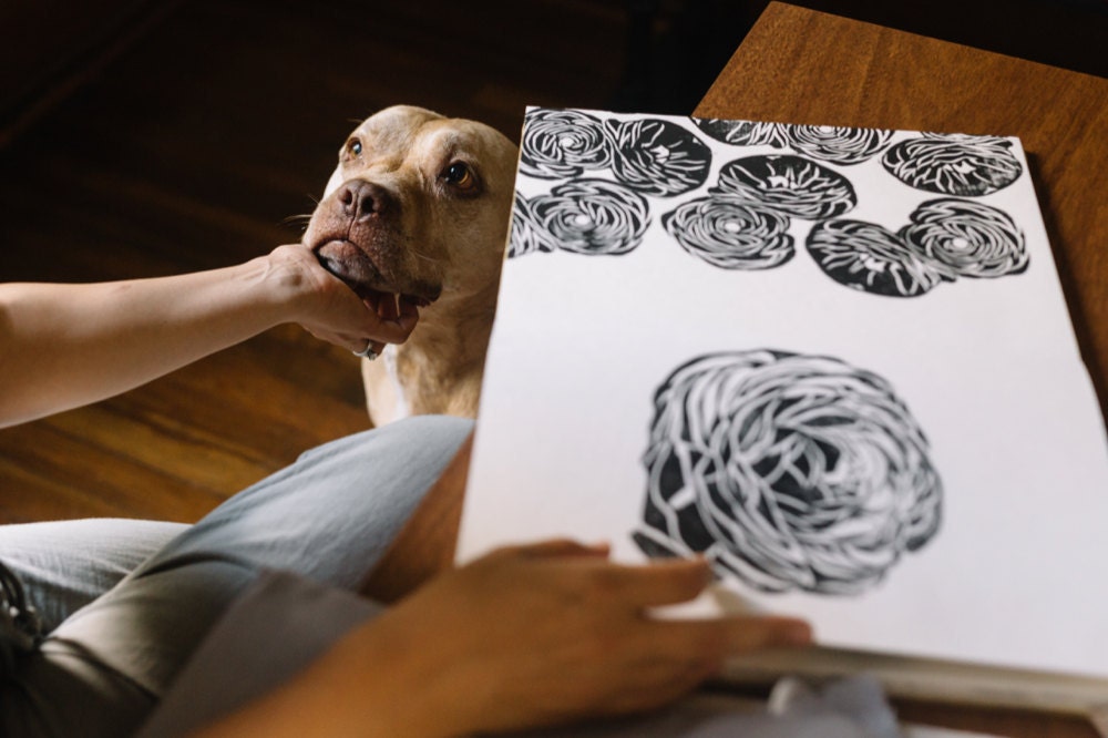 Prints in progress Prints in progress
