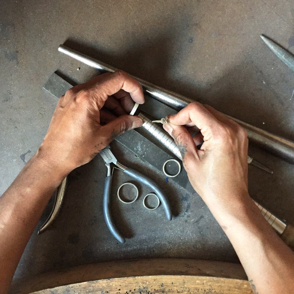 A ring in progress