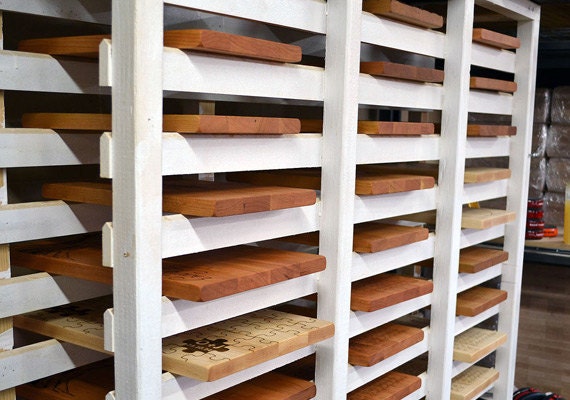 Etsy-featured-shop-Elysium-Woodworks-drying