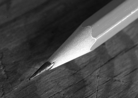 sharpened